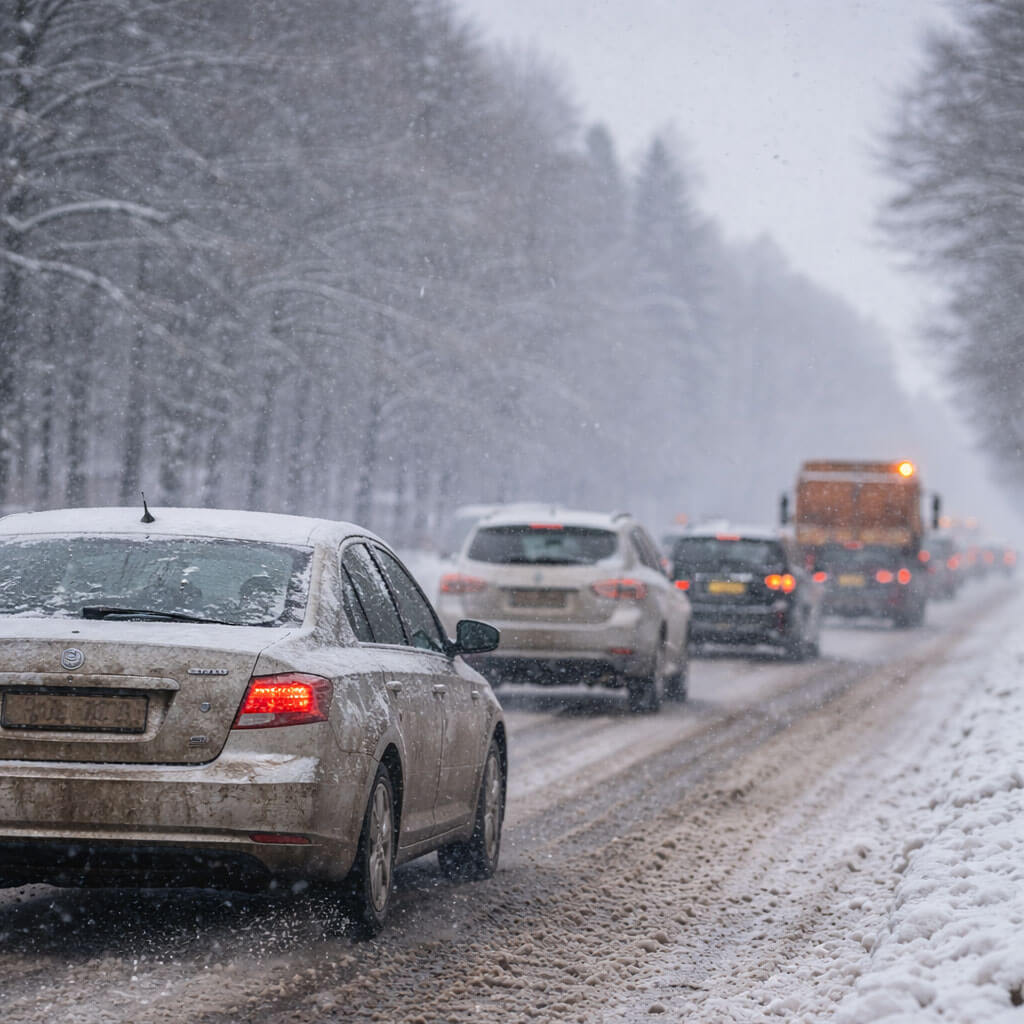 automobilio remontas žiemą