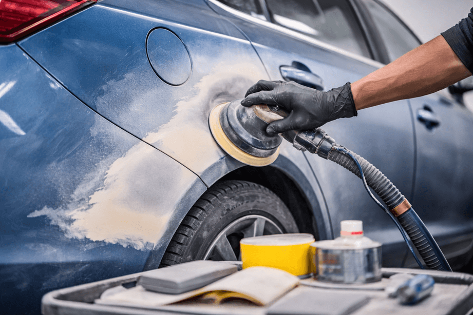 Read more about the article Automobilio dažymo etapai: gruntavimas, bazė, lakas, džiovinimas