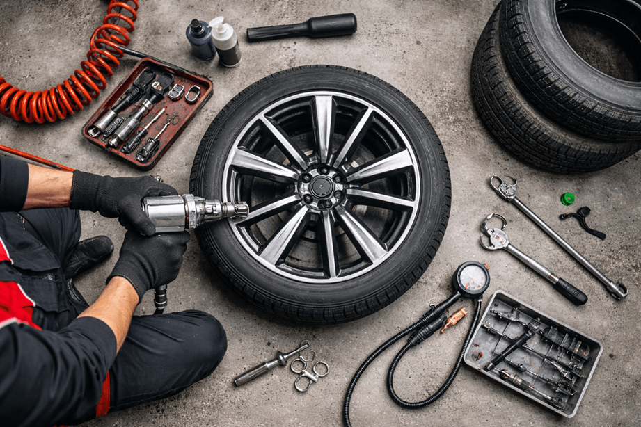 Padangu montavimas Klaipedoje pries sezona - automobilių diagnostika