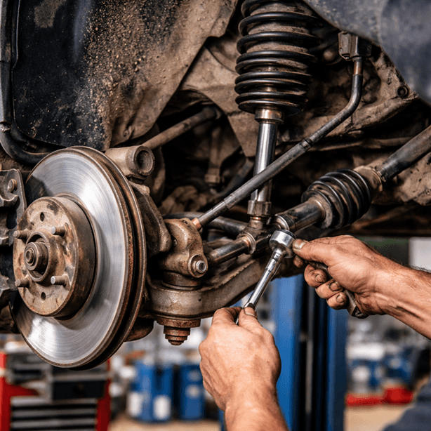 Važiuoklės remontas Klaipėdoje po žiemos automobilių diagnostika klaipėdoje